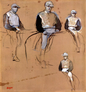 Study with four jockeys
